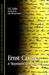 Book Cover for Ernst Cassirer by Steve G Lofts