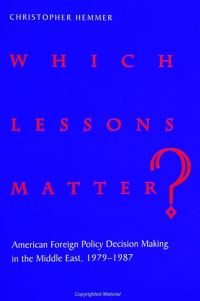 Book Cover for Which Lessons Matter? by Christopher M Hemmer