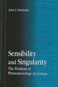 Book Cover for Sensibility and Singularity by John E Drabinski