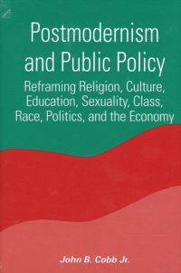 Book Cover for Postmodernism and Public Policy by John B Cobb