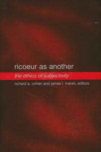 Book Cover for Ricoeur as Another by Richard A Cohen, James L Marsh
