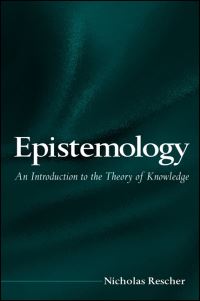 Book Cover for Epistemology by Nicholas Rescher