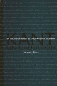Book Cover for Kant on Causation by Steven M Bayne