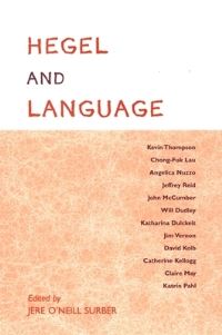 Book Cover for Hegel and Language by Jere ONeill Surber