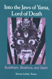 Book Cover for Into the Jaws of Yama, Lord of Death by Karma Lekshe Tsomo