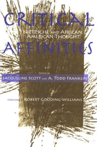 Book Cover for Critical Affinities by Jacqueline Scott, A Todd Franklin