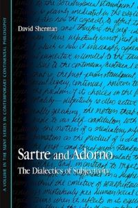 Book Cover for Sartre and Adorno by David Sherman