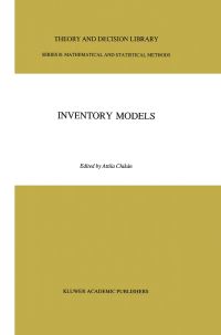 Book Cover for Inventory Models by Attila Chikán, B Szony, P Kelle