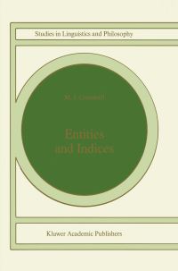 Book Cover for Entities and Indices by M J Cresswell