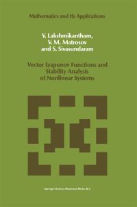 Book Cover for Vector Lyapunov Functions and Stability Analysis of Non Linear Systems by V Lakshmikantham, V M Matrosov, S Sivasundaram
