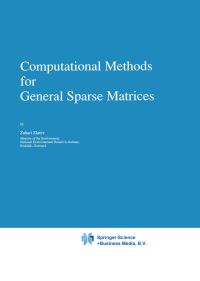 Book Cover for Computational Methods for General Sparse Matrices by Zahari Zlatev