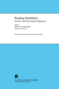 Book Cover for Reading Disabilities by Bruce F Pennington
