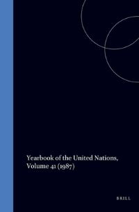 Book Cover for Yearbook of the United Nations, Volume 41 (1987) by United Nations