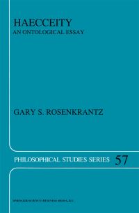Book Cover for Haecceity by Gary S Rosenkrantz