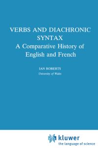 Book Cover for Verbs and Diachronic Syntax by IG Roberts