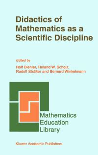 Book Cover for Didactics of Mathematics as a Scientific Discipline by Rolf Biehler