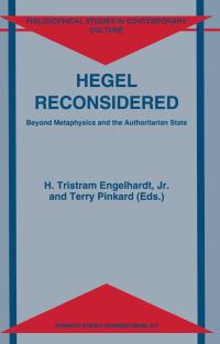 Book Cover for Hegel Reconsidered by H. Tristram Engelhardt, Terry P. Pinkard