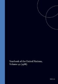 Book Cover for Yearbook of the United Nations, Volume 42 (1988) by United Nations