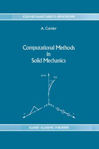 Book Cover for Computational Methods in Solid Mechanics by Alain Curnier