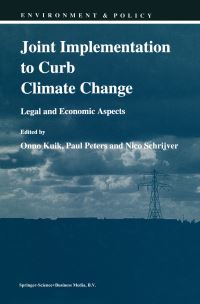 Book Cover for Joint Implementation to Curb Climate Change by Onno Kuik, Paul Peters, Nico Schrijver