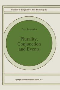 Book Cover for Plurality, Conjunction, and Events by Peter Lasersohn