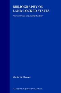 Book Cover for Bibliography on Land-Locked States by Martin Ira Glassner