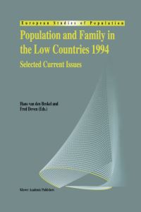 Book Cover for Population and Family in the Low Countries 1994 by Hans van den Brekel, Fred Deven