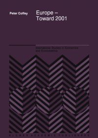 Book Cover for Europe — Toward 2001 by P Coffey