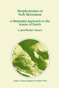 Book Cover for Morphosyntax of Verb Movement by C JanWouter Zwart