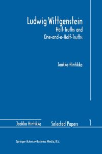 Book Cover for Ludwig Wittgenstein by Jaakko Hintikka