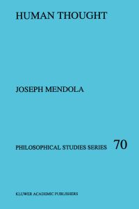 Book Cover for Human Thought by Joseph Mendola