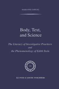 Book Cover for Body, Text, and Science by Marianne Sawicki