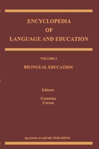 Book Cover for Bilingual Education by Jim Cummins, P Corson