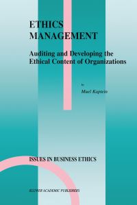 Book Cover for Ethics Management by SP Kaptein
