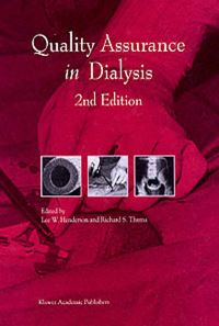 Book Cover for Quality Assurance in Dialysis by Richard S Thuma, L W Henderson