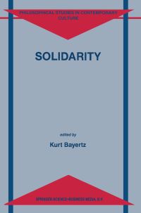 Book Cover for Solidarity by Kurt Bayertz