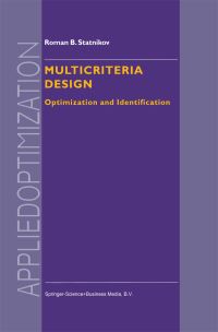 Book Cover for Multicriteria Design by Roman B Statnikov
