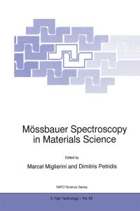 Book Cover for Mössbauer Spectroscopy in Materials Science by Marcel Miglierini, Dimitris Petridis