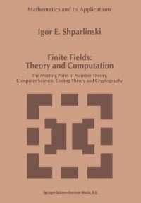 Book Cover for Finite Fields by Igor E Shparlinski