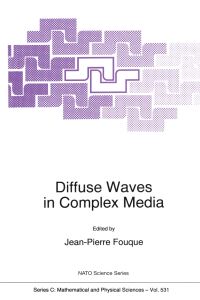 Book Cover for Diffuse Waves in Complex Media by JeanPierre Fouque