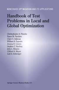 Book Cover for Handbook of Test Problems in Local and Global Optimization by C A Floudas, P M Pardalos