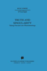 Book Cover for Truth and Singularity by Rudi Visker