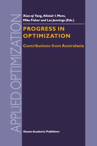 Book Cover for Progress in Optimization by Xiaoqi Yang
