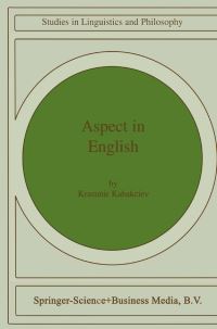 Book Cover for Aspect in English by Krasimir Kabakciev