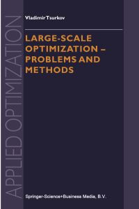 Book Cover for Large-Scale Optimization by V I TSurkov
