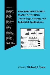 Book Cover for Information-Based Manufacturing by Michael Shaw