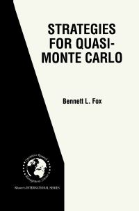 Book Cover for Strategies for Quasi-Monte Carlo by Bennett L Fox