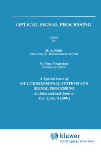 Book Cover for Optical Signal Processing by M A Fiddy, M NietoVesperinas