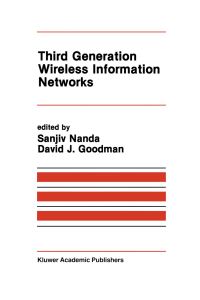 Book Cover for Third Generation Wireless Information Networks by Sanjiv Nanda, David J Goodman