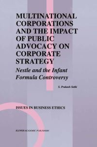 Book Cover for Multinational Corporations and the Impact of Public Advocacy on Corporate Strategy by S Prakash Sethi